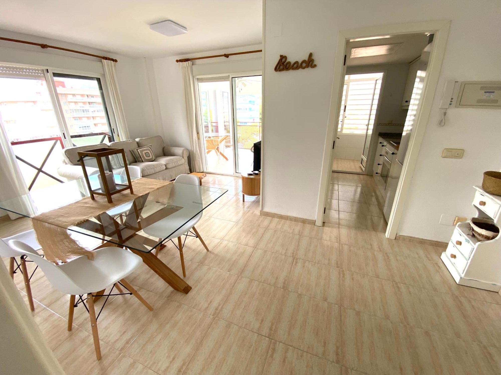 Apartamento En Voramar A 2 Minutos De La Playa Benicassim Bagian luar foto